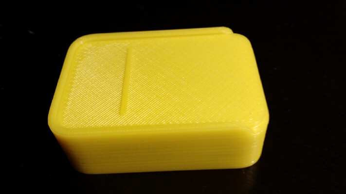 Box with sliding lid | 3d print model