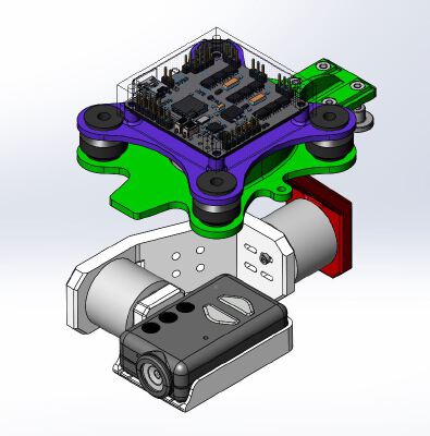 3DP Mobius Gimbal Platform V2 | 3d print model