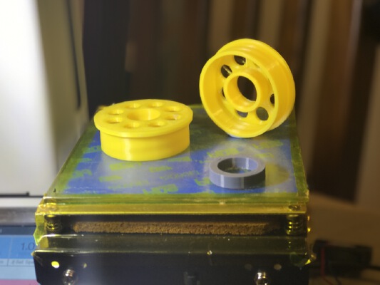 eSUN Reel Inserts for the Monoprice Mini Spool Holder | 3d print model