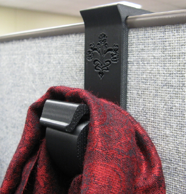 Cubicle Coat Hanger | 3d print model