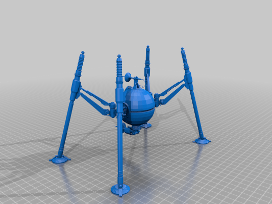 OG-9 Spider Walker (star wars legion scale) | 3d print model