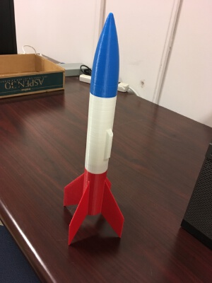 Model Rocket | 3d print model