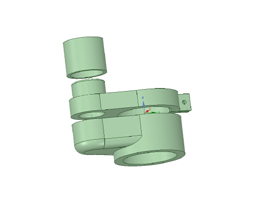 65mm Spindle Dust Shoe for ShopVac | 3d print model