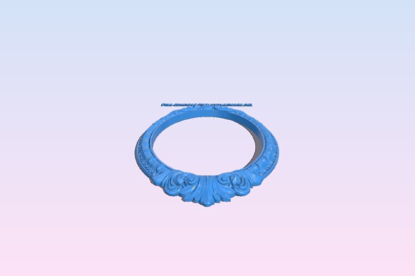 Mirror frame pattern | 3d print model