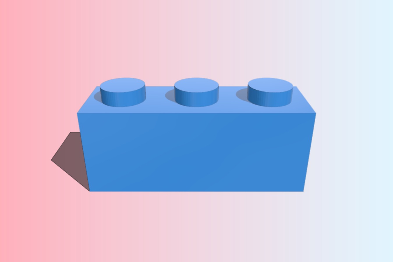 LEGO Brick - 1X3