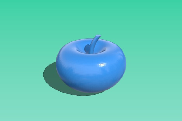 Apple | 3d print model