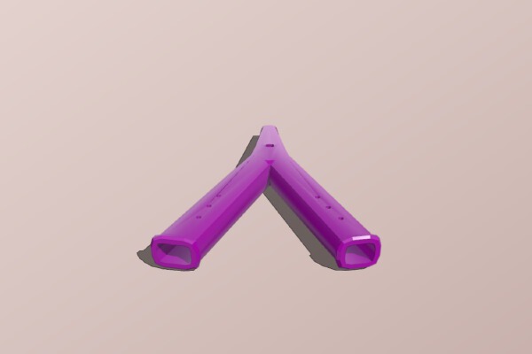 Dark Crystal Flute (trial) | 3d print model