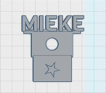 Name badge | 3d print model