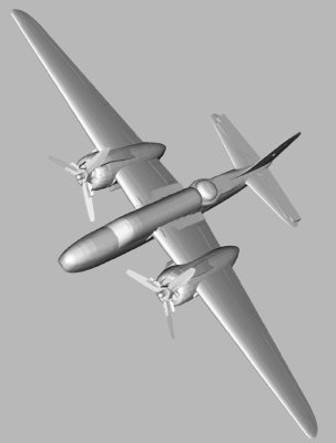 A-20 Havoc | 3d print model