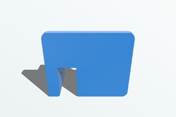Wiring Support for Printrbot Simple | 3d print model