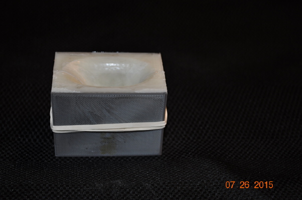 shark fin chocolate mold | 3d print model