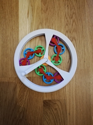 Gear Circle Satisfying | 3d print model