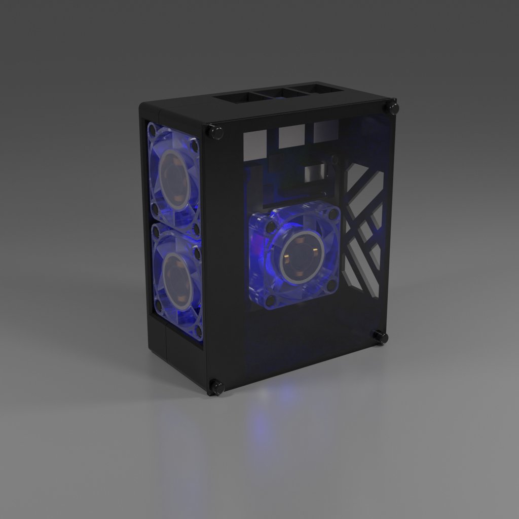 Raspberry Pi 4B gaming case