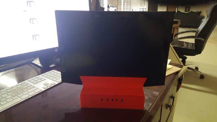 LCD Monitor Enclosure Base | 3d print model