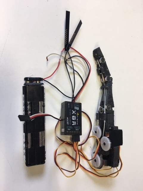 3DOF Robust robot finger