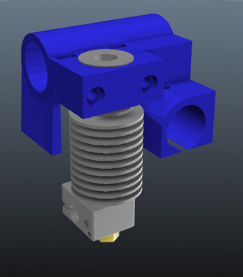 Tantillus E3D carriage | 3d print model