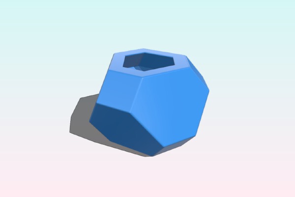 Hexagon Mold | 3d print model