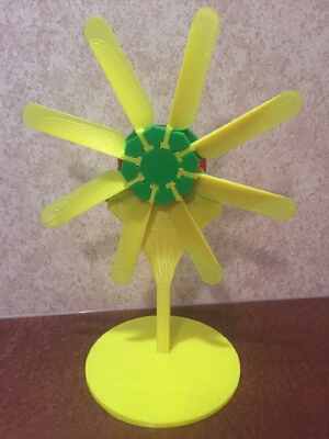3d Printed wind turbine | 3d print model