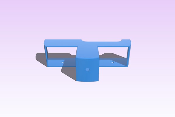 Berceau mural pour Freebox POP | 3d print model