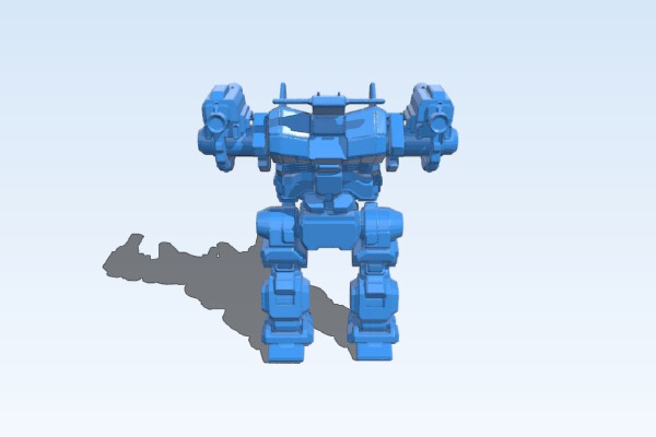 JagerMech JM6-FB | 3d print model