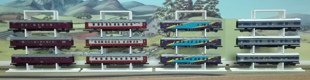 N scale South African Blue Train Dining Car
