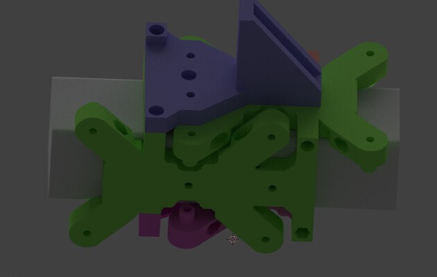 45x45 Aluminium Profile Slider | 3d print model
