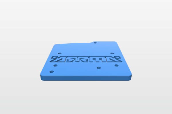 Hobbywing Max6 ESC mount for Arrma 6s vehicles | 3d print model