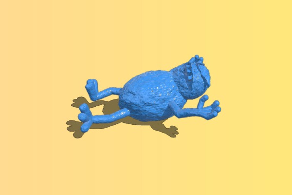 Monster from SkiFree | 3d print model