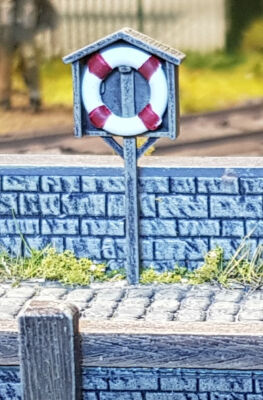 Lifebuoy Stand (00 Scale) | 3d print model