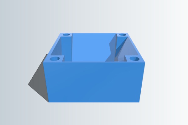 40mm Fan Shroud for E3D Hotend | 3d print model