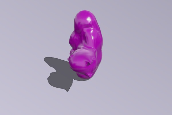 Muscular Batman bust – superhero | 3d print model