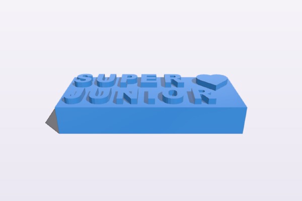 Super Junior Sign | 3d print model