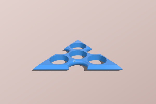 Ninja Star Fidget Spinner | 3d print model