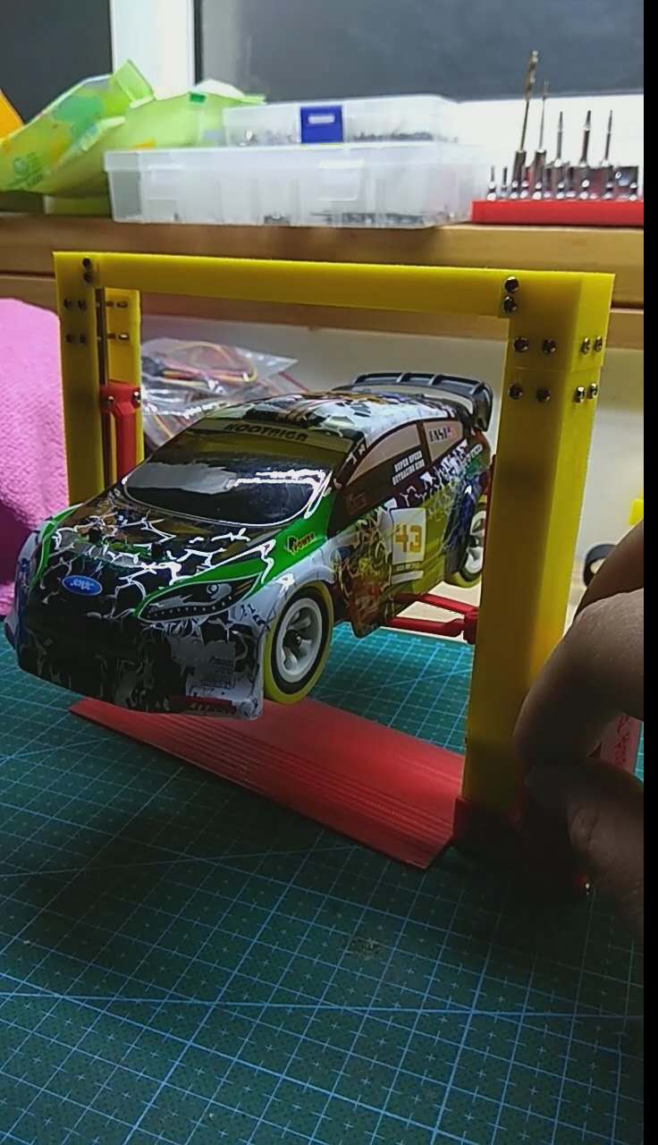 3D printing mini rc car hoist
