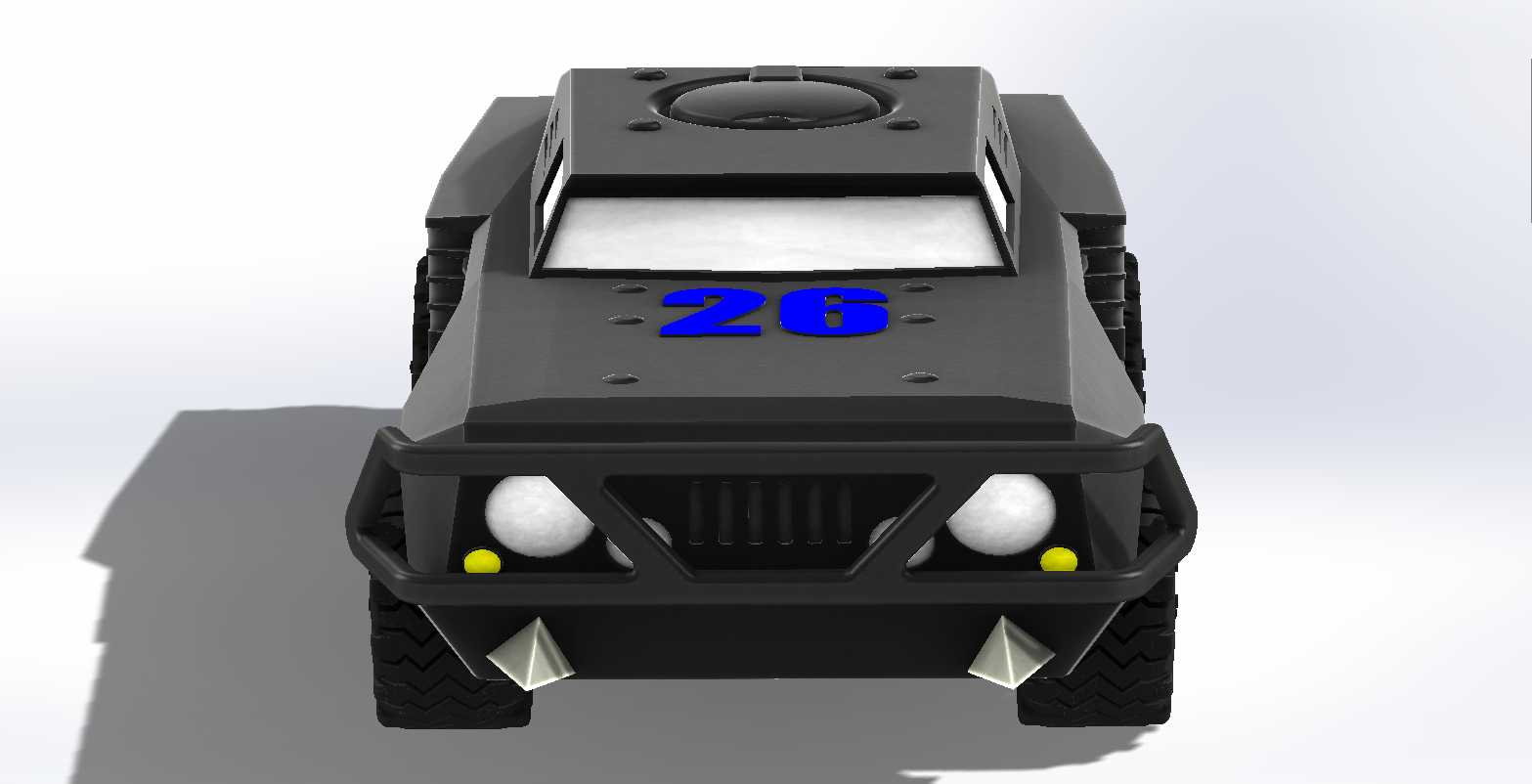 Apocalyptic Off Road Vehicle Cybertruck
