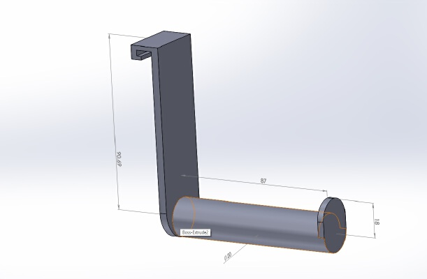 DaVinci rear spool filament holder for Flexible TPU 1.75mm | 3d print model