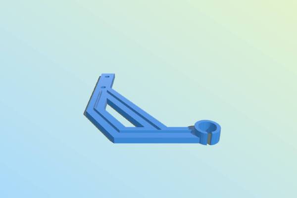 Longer Sturdy Filament Guide | 3d print model