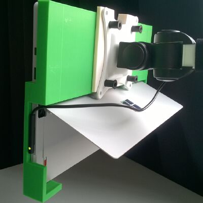 Surface Pro 4 VESA 75x75 Mount | 3d print model