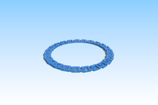 Necklace chain | 3d print model