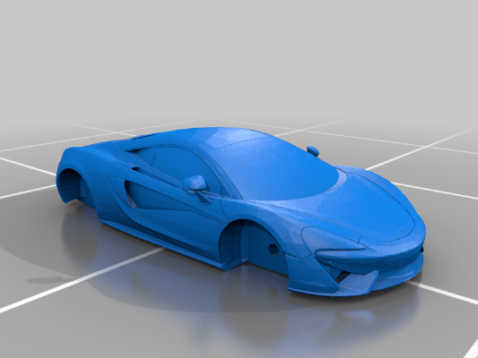 McLaren 570S | 3d print model