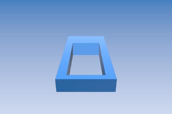 Servo Size Adaptor (parametric scad) | 3d print model