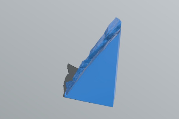 After Six (Yosemite 3d climbing topo) | 3d print model
