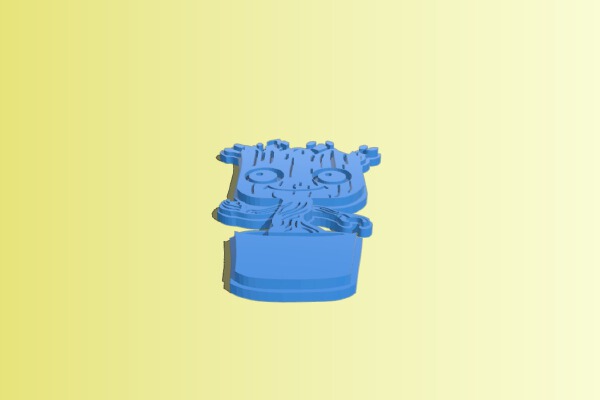 Baby Groot Keychain | 3d print model