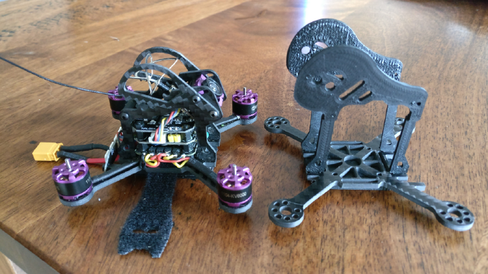 Lizard95 - Runcam Split Mini Mount | 3d print model