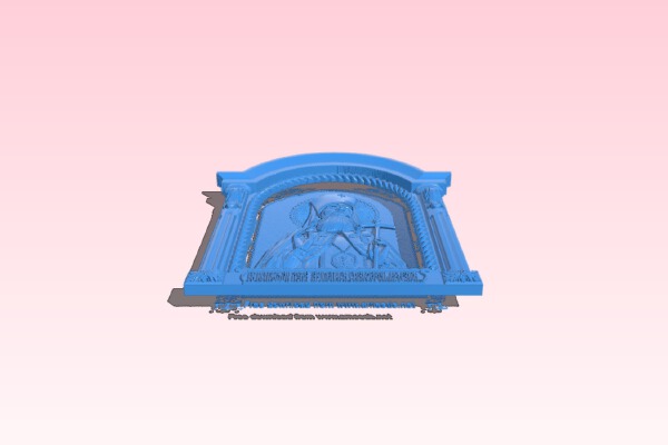 Icon of St. Luke | 3d print model