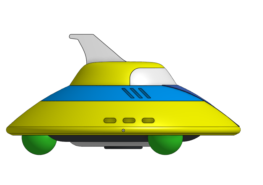Grendizer Goldrake TFO Flying Saucer