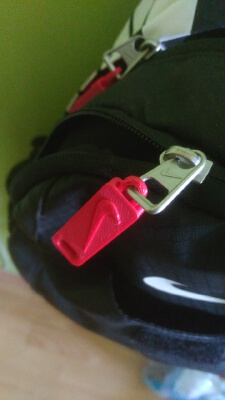 Zip toggle Nike logo | 3d print model