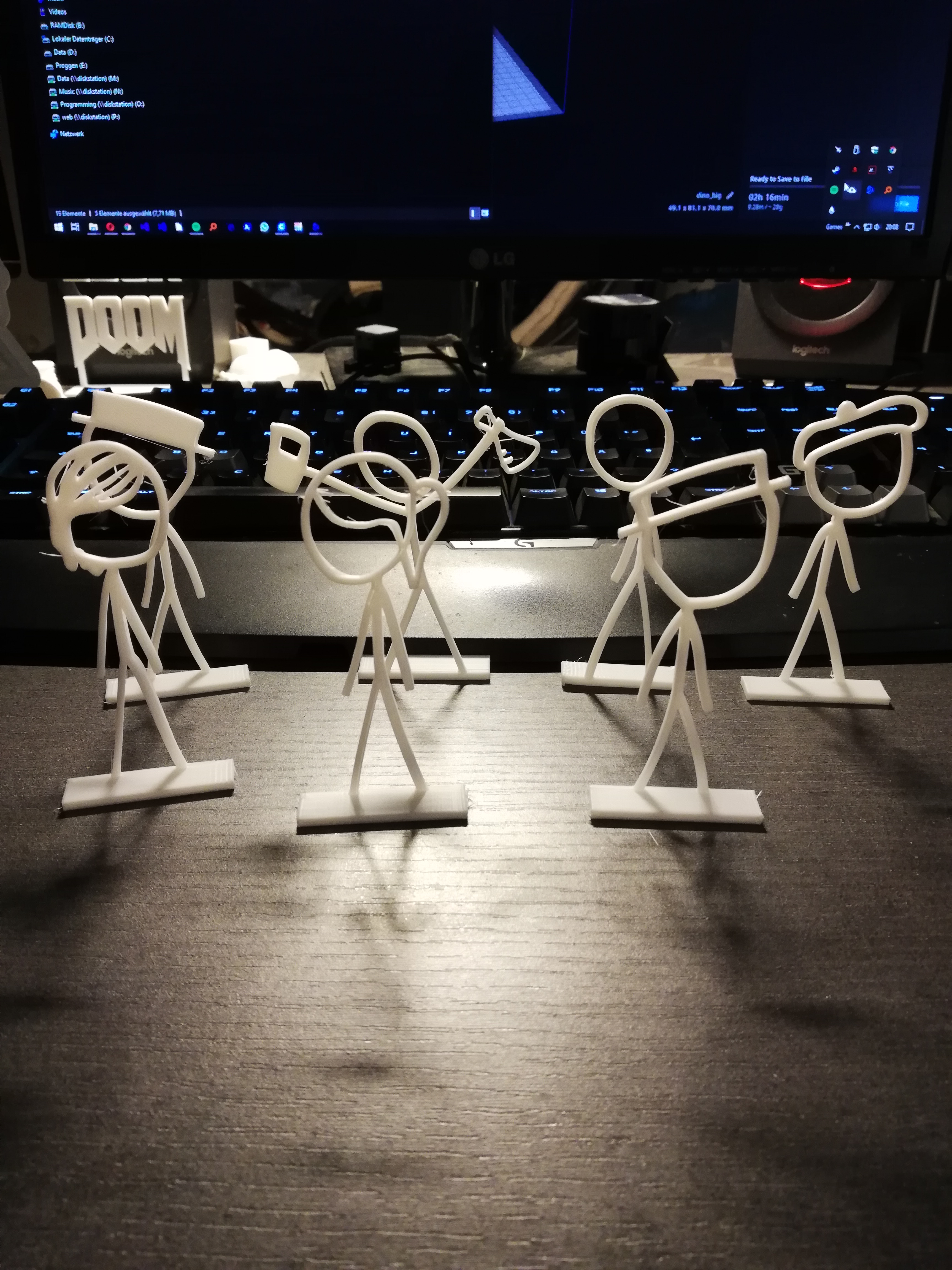 xkcd characters with stand