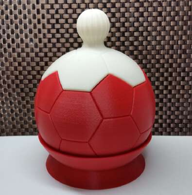 Soccer Ball Container | 3d print model