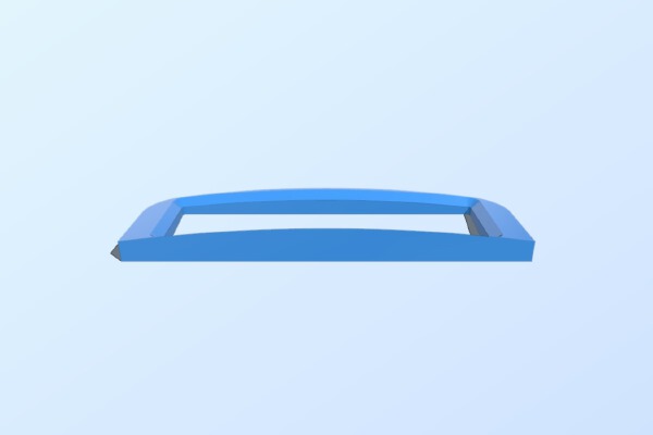 Frame for Sony DSX-A410BT on Alfa 147 | 3d print model